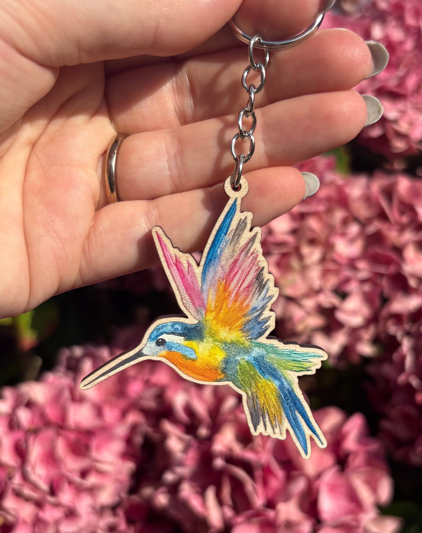 Hummingbird Keyring/Keychain